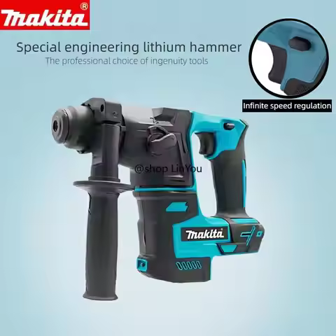 Makita HR140D Brushless Hammer Cordless Electric Hammer 18V Lithium Battery Wireless Drills Makita 1