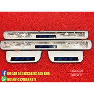 Honda Jazz Ge 2008-2013 Fit led steel door step side step window step light lights (READY STOCK)