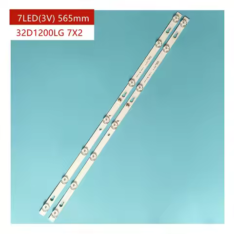 2pcs LED Backlight strip TCL 32HR332M07A5 32D1200LG V1 4C-LB320T-HRAC For 7lamps 565mm