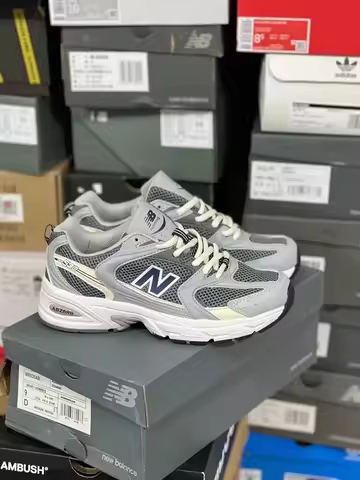 New Balance Men/Women Classics NB530 Breathable Soft No-Slip Shoes,Air Mesh 530SG Comfort Outdoor Li