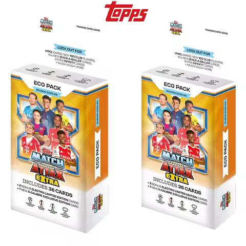 2026 New Topps UCC Match Attax Extra Eco Pack Football Limited Collection Card
