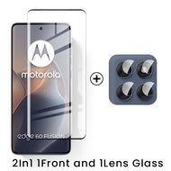 For Motorola Edge 60 Fusion 5G Case 6To1 9D Curved Tempered Glass Moto Edge60 Pro 60Fusion 60Pro Scr