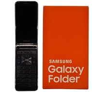 Samsung Galaxy Folder SM-G150 8GB Single-SIM Factory Unlocked Android Flip Smartphone(Dark Blue) - I