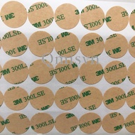 Set of 5 double-sided tape stickers 3m 300lse round diameter 20mm, thin, high adhesion for CR2016 CR