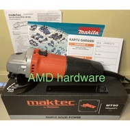 ORIGINAL MAKTEC MT90 MESIN GERINDA TANGAN 4 Disc Grinder Grinda Makita