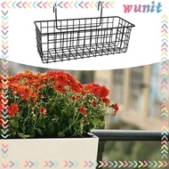 [Wunit] Balcony Flower Pot Holder Patio Planter Railing Shelf Plant Pot Rack Stand