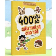 Color printed book - 400 Super Interesting Couplets for Children - Training Logical, IQ, EQ thinking