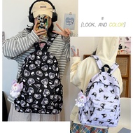 46cm Kuromi Bag Sanrio Beg Kuromi School Beg Sekolah Cinnamoroll School Bag My Melody Bag Cute Backp