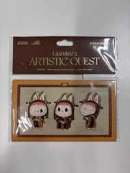 POP MART Labubu's 蒙羅麗莎 法國限定版 Artistic Quest Bookmark Set