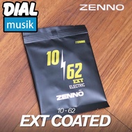 Zenno Ext Coated 10-62 7 String - Zenno 7 String Electric Guitar Strings Original