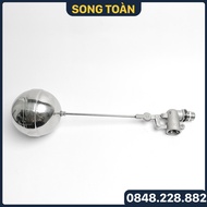 Van Phao Cong Bồn Nước Inox Phao Cong Inox Tự Động Ngắt Nước 21 27 34 - Inox SUS 304