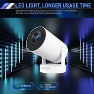 HY300plus Electric Focus Short Focus 4K Projector Home Bedroom Wall High Definition Projector
