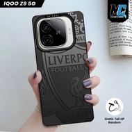 IQOO Z9 5G Premium Hologram IMD Casing - Softcase IMD hybrid Motif Livipool UV Printing IQOO Z9X 5G 