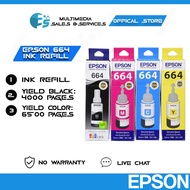 Epson 664 Black / Color  Ink Refill Bottle