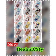 New New​ Case Casing Cover​Realme Realme Realme​C21 C​y Camera Cover Case​Cartoon Cartoon Cartoon​Mo
