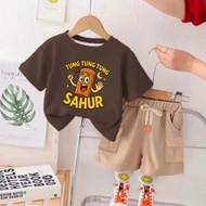 TUNG TUNG SAHUR CLOTHES SET AGE 1-5 YEARS boys and girls