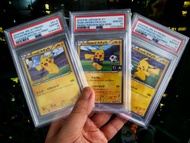 一套三張PSA10足球比卡超新號碼SOCCER PIKACHU ADIDAS J-LEAGUE  POKEMON CARD TCG PTCG 寶可夢卡鑑定卡比卡超卡寵物小精靈卡