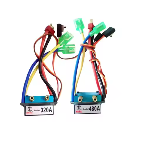 ESC 320A 480A For Ship Model With Brush, Two-way ESC Water-cooled And Waterproof ESC