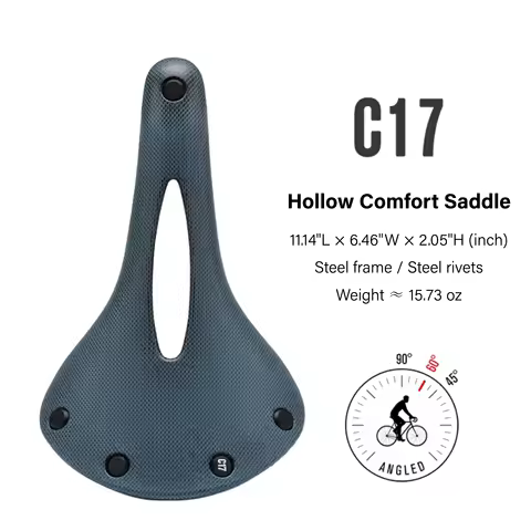 British BROOKS mountain road bike seat cushion CAMBIUM Hollow Comfort Saddle C17 rubber pad