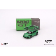 Mini GT 525 Porsche 911 Turbo S Python Green
