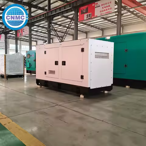 High Efficiency 30kw 50kw 80kw 100kw 200kw Electricity Generator Three Phase Silent Diesel Generator
