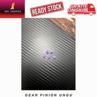 UNGU Tamiya Gear Pinion Purple 8T Original Loose Kit Mini4WD
