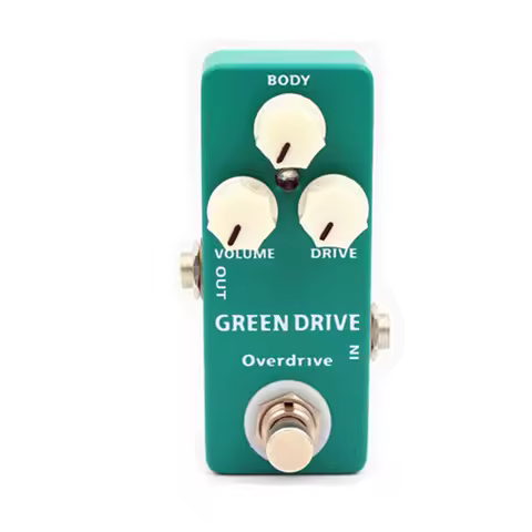 MOSKY Green Drive Overdrive Mini Single Guitar Effect Pedal True Bypass Guitar Parts & Accessories O