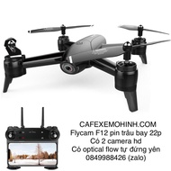 [HCM]Flycam f12 pin trâu bay 22p trang bị 2 camera 4k có optical tự đứng yên
