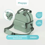 Phanpy Yile Breastmilk Storage Backpack -Green / Beg Storage Susu Phanpy