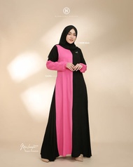 PROMO MALEEQA DRESS BY NADHEERA RAYON