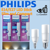 Philips LED Stick Bulb Light/ E27/ E14/ Compact Slim/ Genie bulb Replacement