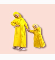 Baju muslim / pakaian anak wanita / Gamis anak denim rami umur 2th sampai 14th harga konveksi