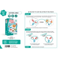 FLEXIQ Letter Links Fun Games for Kids, Adults, and Family
