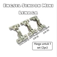 engsel pintu sendok mini lenaga LM lemari kayu alumunium