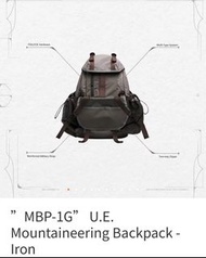 ”MBP-1G” U.E. Mountaineering Backpack - Iron