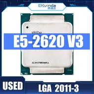 ใช้ต้นฉบับ In Xeon E5 2620 V3 LGA 2011-3 CPU โปรเซสเซอร์ SR207 2.4Ghz 6 Core 85W E5 2620V3สนับสนุนเมนบอร์ด Xeon V3