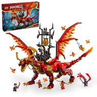 NINJAGO Source Dragon of Motion Adventure Toy for Kids, Ninja Playset for Independent Play with 6 Mi
