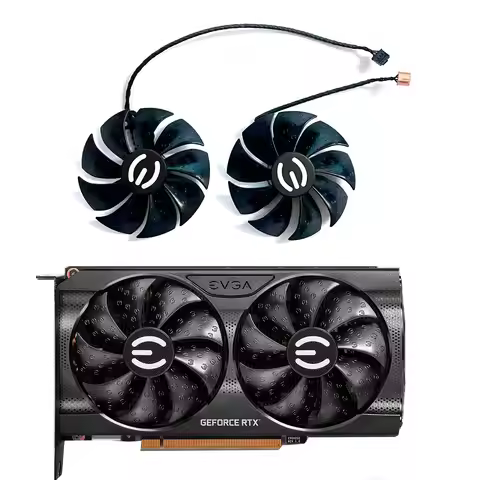 88MM PLA09215S12H Rtx3060 Ti Xc Gaming Gpu Fan, Voor Evga Rtx 3050 3060 3060ti Xc Zwarte Gaming Vide