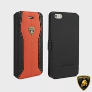 藍寶堅尼 Lamborghini iPhone 6/6S (H-D1)高質感皮套橘