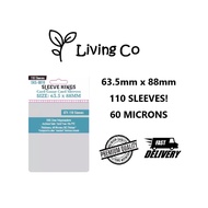 [63.5 X 88mm] SKS-8810 SLEEVE KINGS Standard Card Game Sleeves