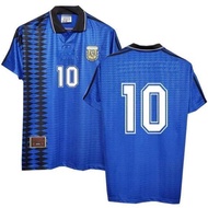 High-quality 1994 Argentina away retro sports football jersey