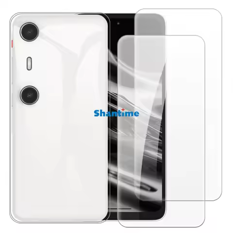 Soft Case + 2 Pack Tempered Glass Screen Protectors for Xreal Beam Pro AR, Beam Pro Full-Body Protec