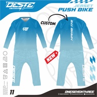 Pushbike OESTE JERSEY (Color Gradation Edition) V.3/Children's Racing JERSEY/Bicycle JERSEY/Children