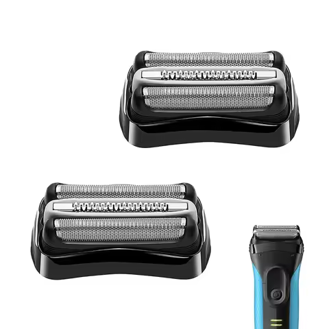 21B Replacement Foil Heads For Braun Series 3 Shaver 3000s,3010s,3020s,3030s,3040s,3050cc,3070cc,308