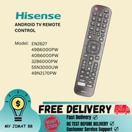EN2B27 HISENSE ANDROID TV REMOTE CONTROL 49B6000PW 40B6000PW 32B6000PW 55N3000UW 49N2170PW