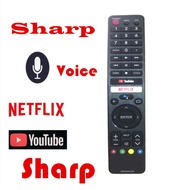 Sharp GB346WJSA Remote control NEW Original for SHARP TV with Voice YouTube Compatible TV model GB32