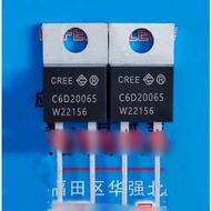 5pcs Original C6D20065A C6D20065 TO-220-2 650V 20A Silicon carbide Schottky diode