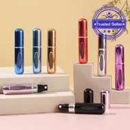 5ml Dispenser Bottle Aluminium Portable Travel Cosmetic Bottle Samples Spray Refillable Bottom W8c4