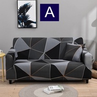 Cover Sofa Motif 1 2 3 4 Seater Elastic A, 1 Seater E4S0 Penutup Viral 2022 Furniture Polos Simple M