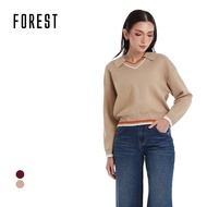 Forest Baju Perempuan | Forest Ladies Long Sleeve Knit Top - 822611